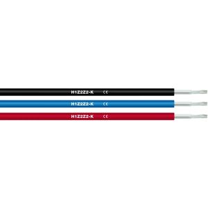 Rouleaux de 500m de câbles solaires Lapp 4 ou 6 mm2 (rouge et noir)