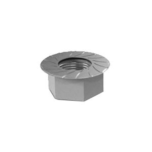 K2 A2 Ecrou à denture de blocage M10 selon DIN 6923, SW 15
