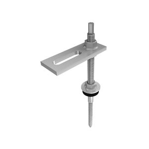 K2 Vis double filetage M10x200 avec plaque fixation