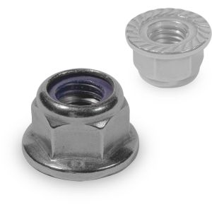 K2 Écrou M8 autobloquant avec denture de blocage