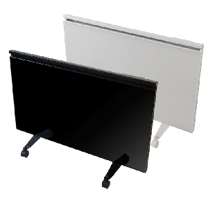 Glassance avec roulettes, 1500 W, noir et blanc (GLAP 15 NOIR et GLAP 15 BCCB)