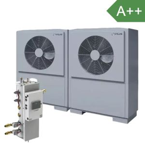 Pompe à chaleur en Cascade Intuis HRC70 de 40 à 96 kW air-eau