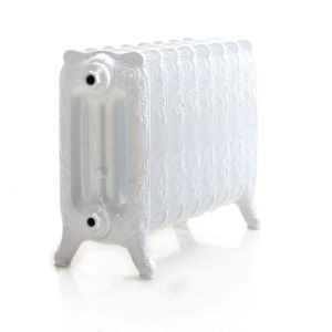 Radiateur en fonte Voltaire 47, blanc RAL 9016 mat